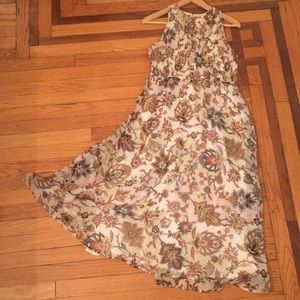 Anthropologie maxi dress